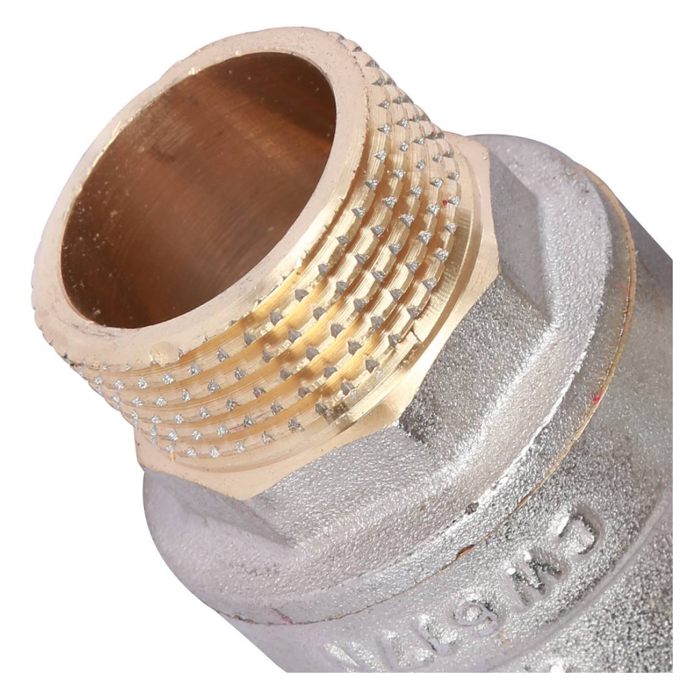 Кран шаровой 3/4" ВР-НР, ручка рычаг / Rommer фото на multiBOX