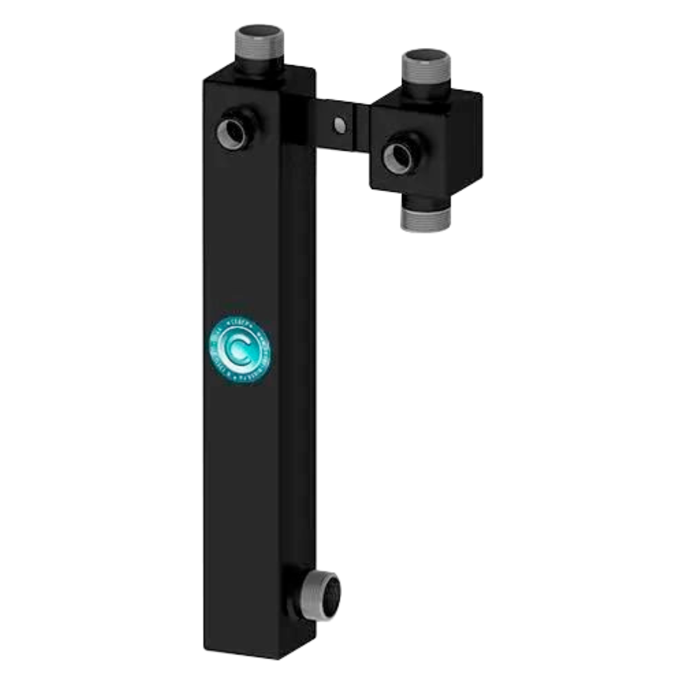 Основание для сборки насосной группы СЕВЕР-Осн/TS с термостат. смесительным клапаном фото на multiBOX