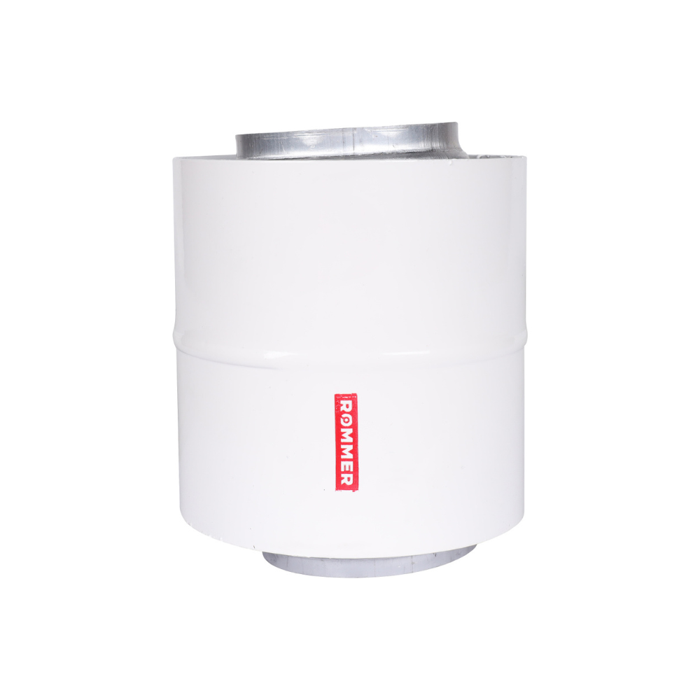 Начальный участок верт. D60 м-м / D100 п-п фланец в комплекте (для котлов Bosch, Buderus, Navien S/C/E, Baxi ECO Nova/Classic и др), традиционный / Rommer фото на multiBOX