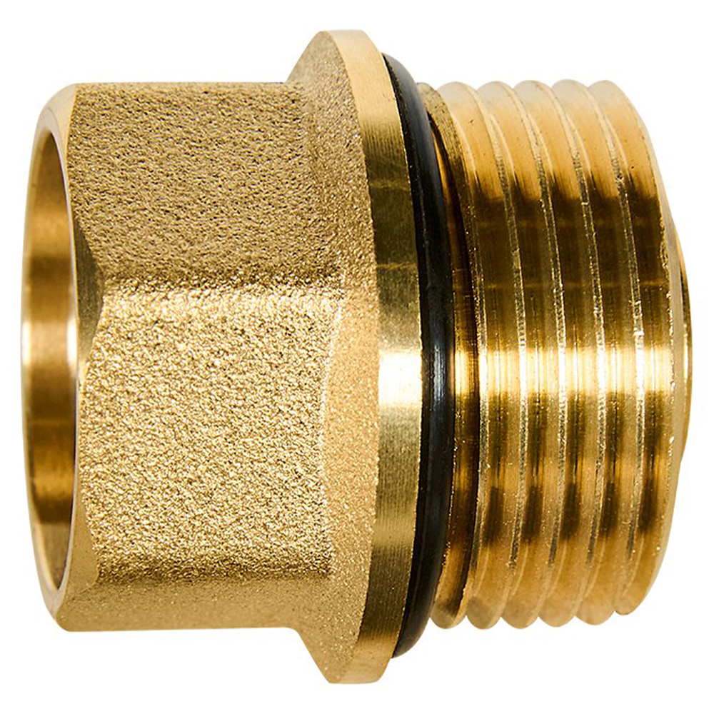 Отсекающий клапан обратный 1/2"x3/4", без покрытия / Rommer фото на multiBOX