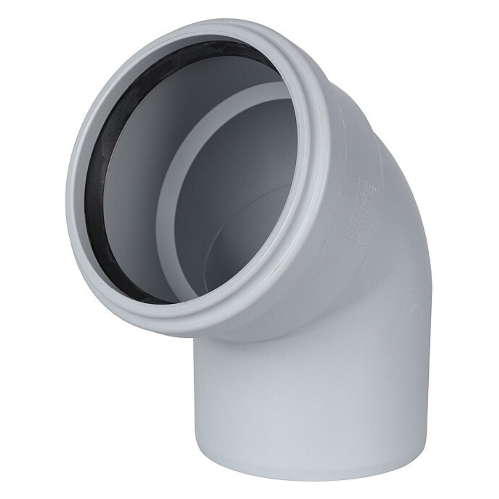 Канализационный отвод D 110х67°, бесшумный / Stout фото на multiBOX
