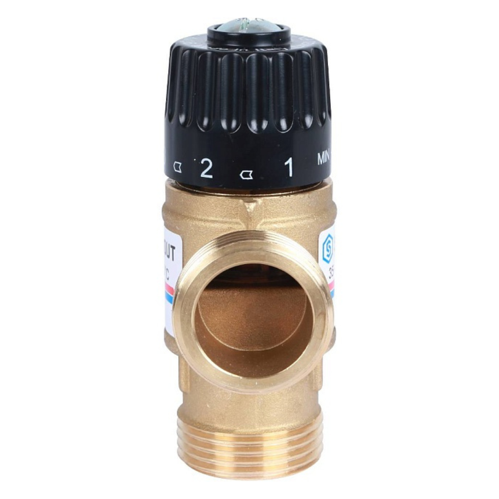 Термостатический смесительный клапан 1" НР, 35-60°С, KVs 1.6 / Stout фото на multiBOX