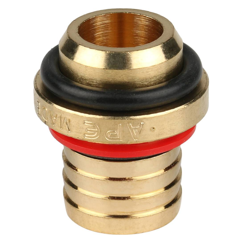 Угольник настенный с креплением 1/2"х20 для металлопластиковых труб винтовой / Stout фото на multiBOX