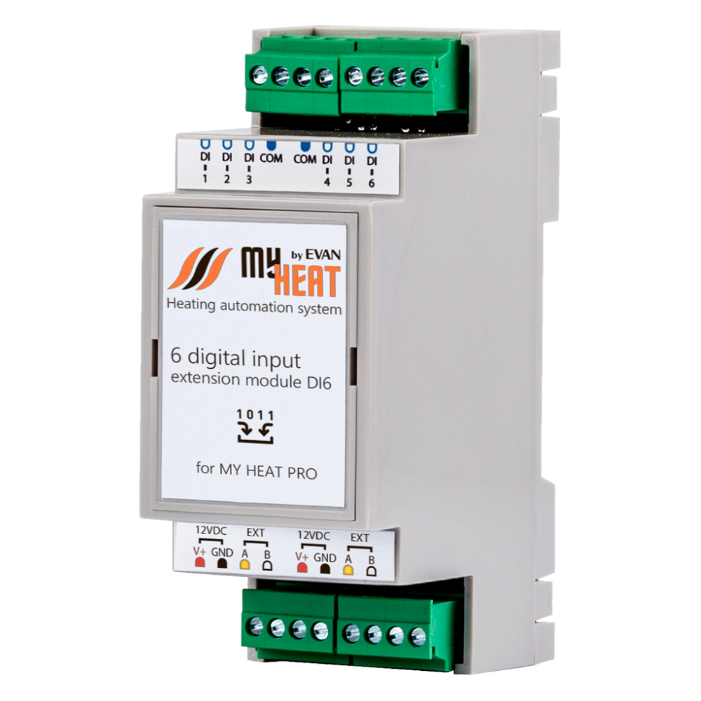 Дискретный блок расширения DI6 / MyHeat фото на multiBOX