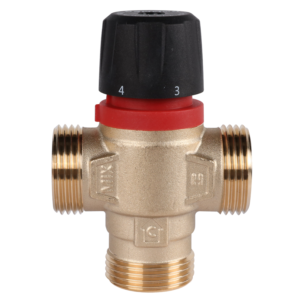 Термостатический смесительный клапан 1" НР, 35-60°С, KVs 1.6 (боковое смешивание) / Rommer фото на multiBOX