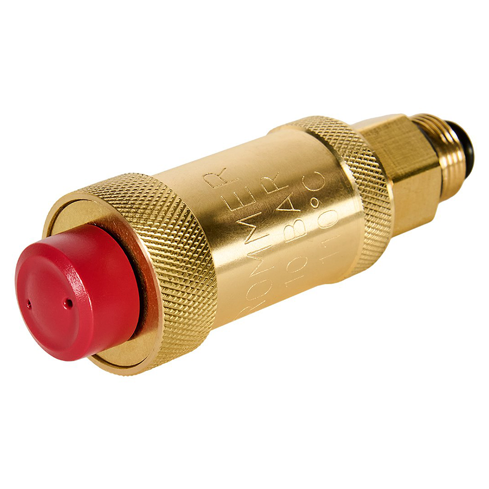 Воздухоотводчик автоматический FLEX 3/8" НР верт. выпуск c отсечным клапаном, без покрытия / Rommer фото на multiBOX