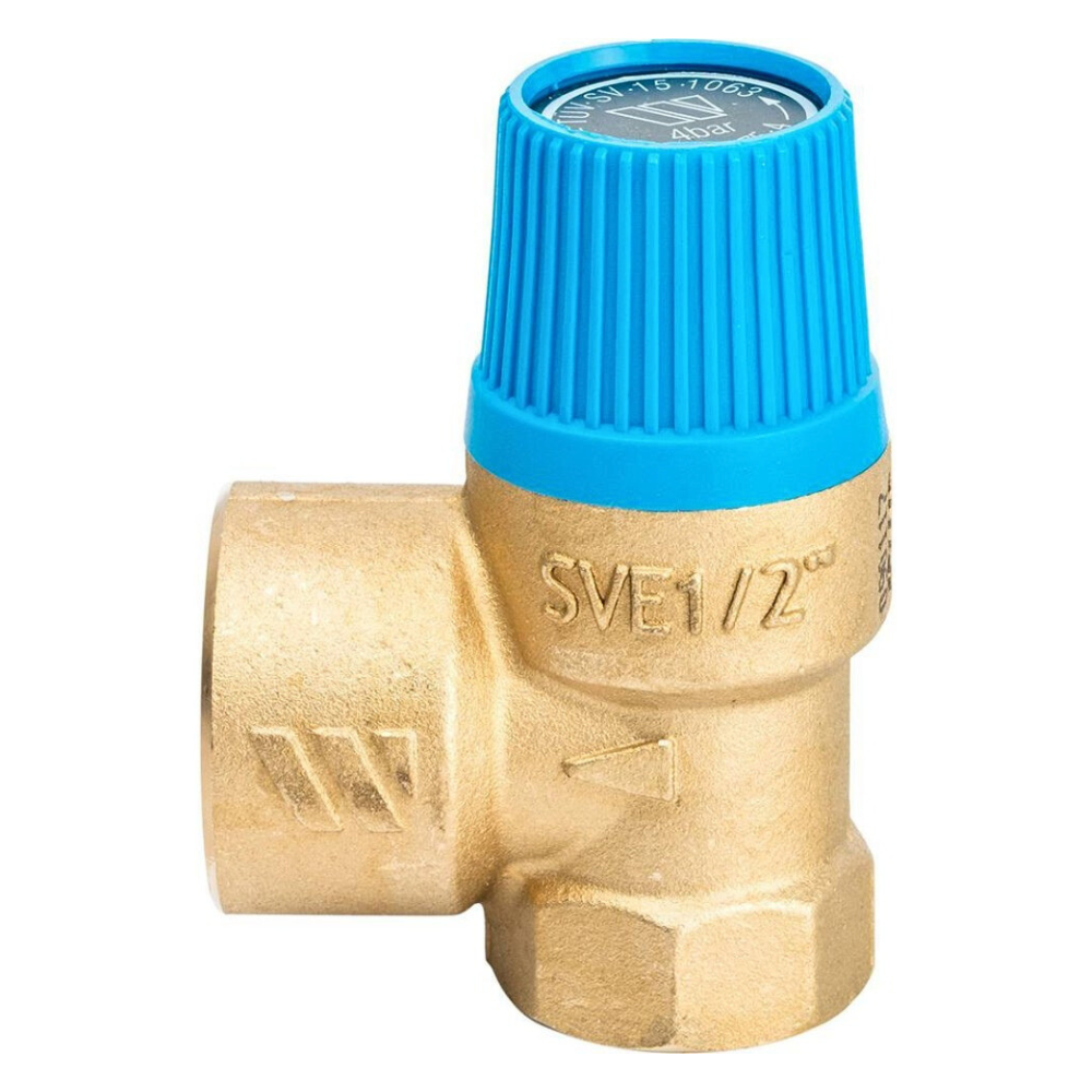 Предохранительный клапан 4 бар SVW 4 х 1/2 для систем водоснабжения / Watts фото на multiBOX
