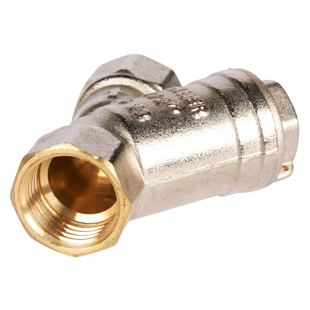 Фильтр грубой очистки 1/2" ВР-ВР косой, 500 мкр / Rommer фото на multiBOX