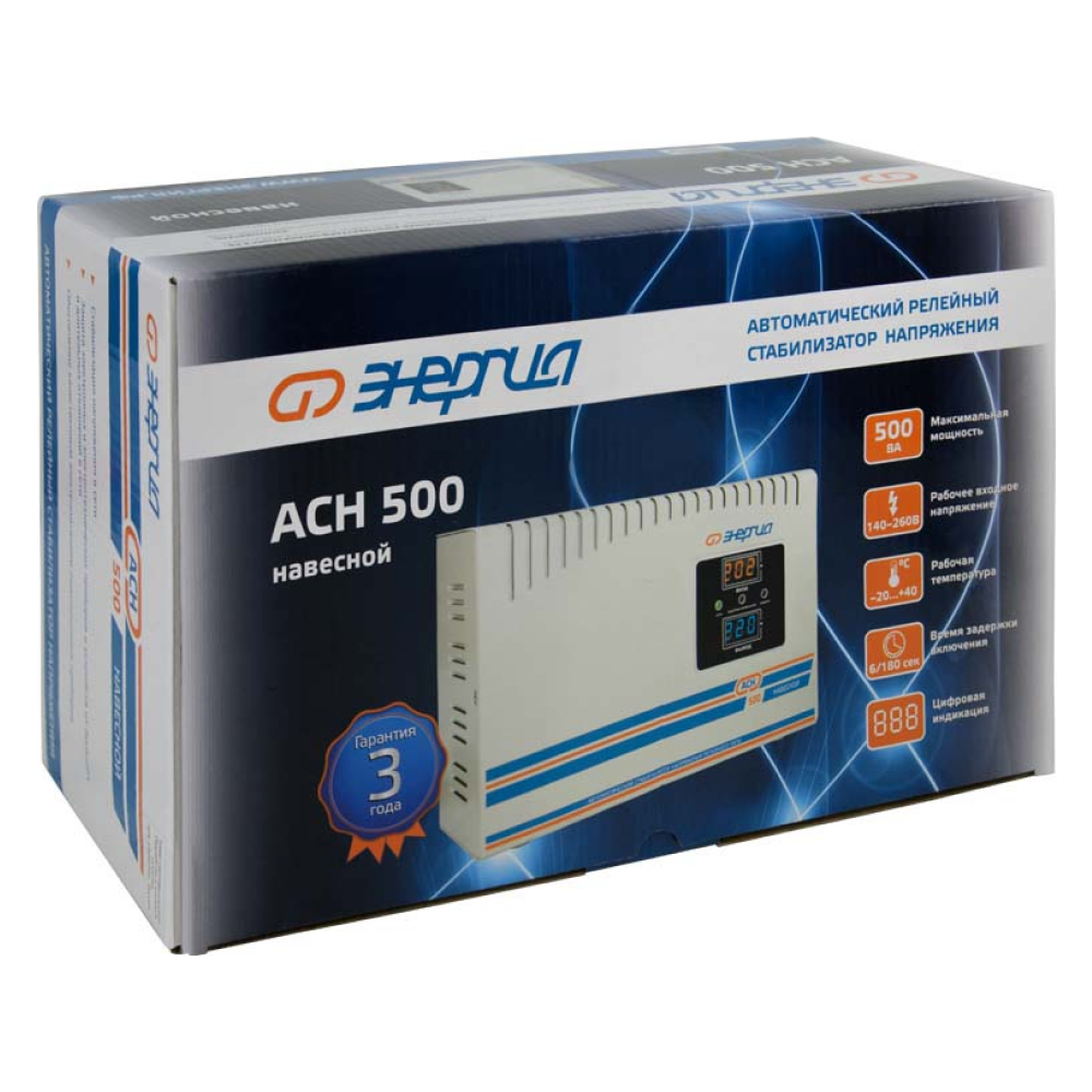 Стабилизатор напряжения АСН 500 навесной / Энергия фото на multiBOX
