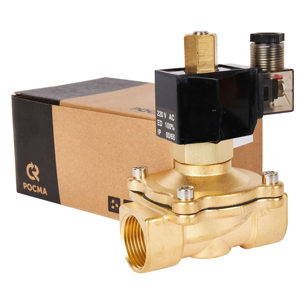 Электромагнитный клапан СК-21-25 1" НО, 220В, прямого действия / Росма фото на multiBOX