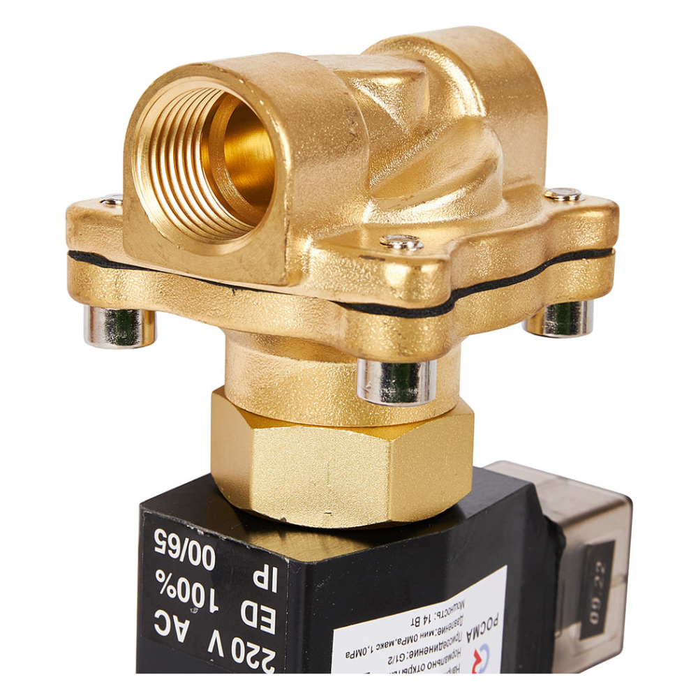 Электромагнитный клапан СК-21-15 1/2" НО, 220В, прямого действия / Росма фото на multiBOX