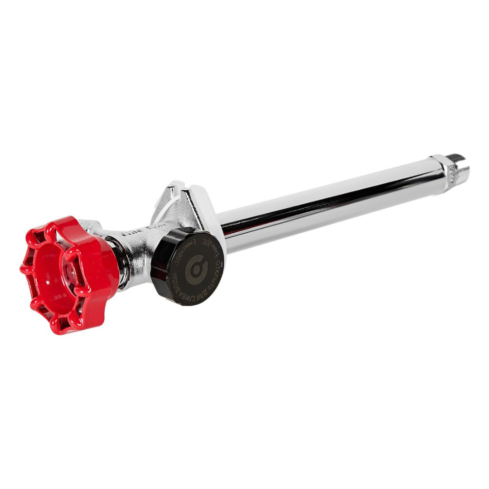 Незамерзающий кран с антисифоном 200 мм, 1/2" НР х 3/4" НР / Rommer фото на multiBOX