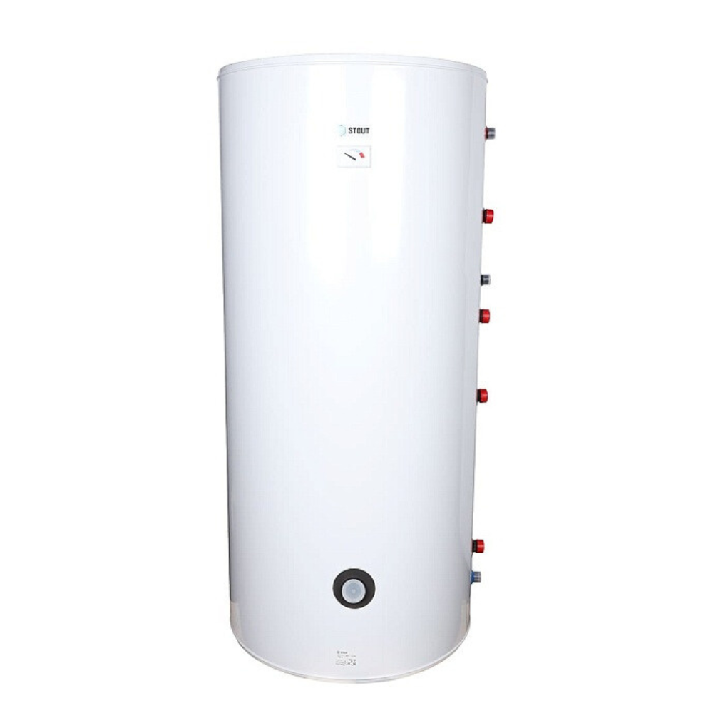 Бойлер косвенного нагрева 300 л (два теплообменника), напольный / Stout фото на multiBOX