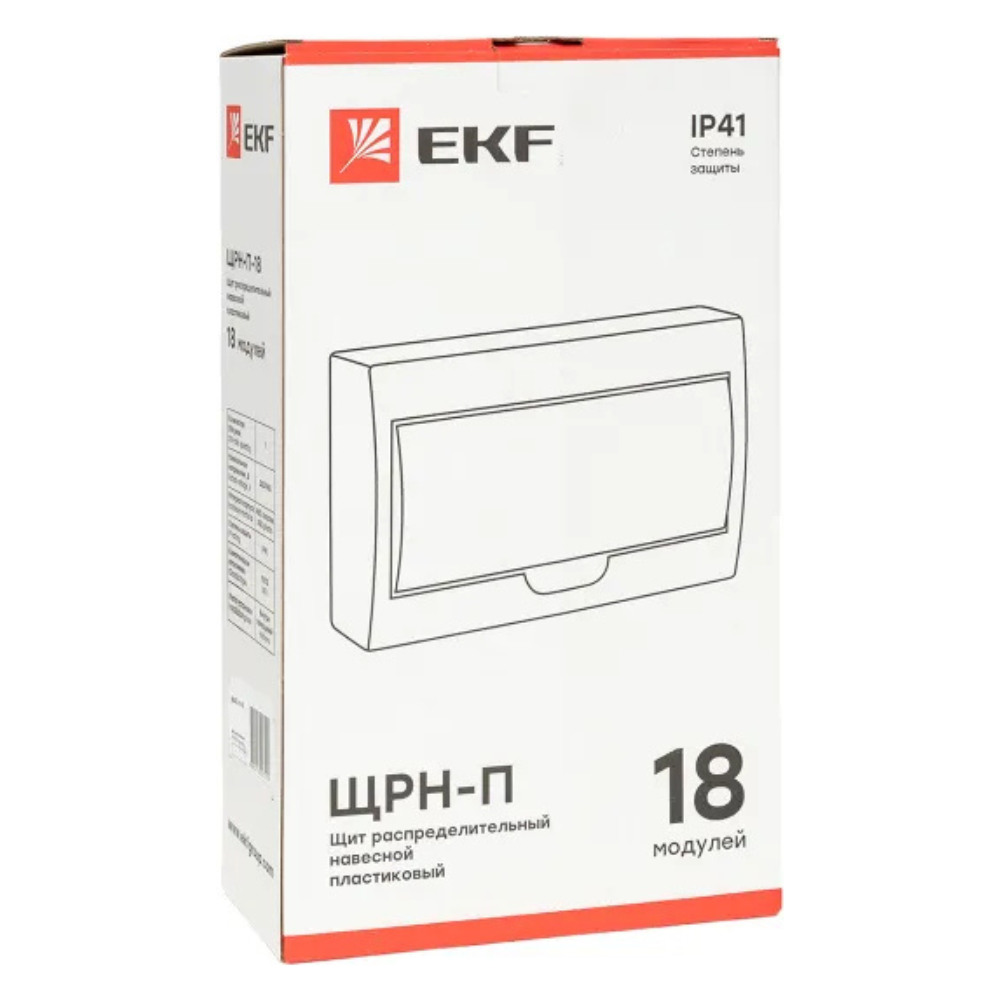 Щит навесной PROXIMA ЩРН-П-18, IP41 / EKF фото на multiBOX