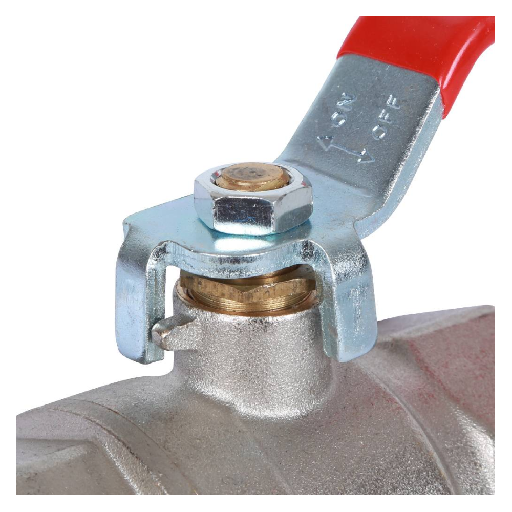 Кран шаровой 1 1/2" ВР-ВР, ручка рычаг / Rommer фото на multiBOX