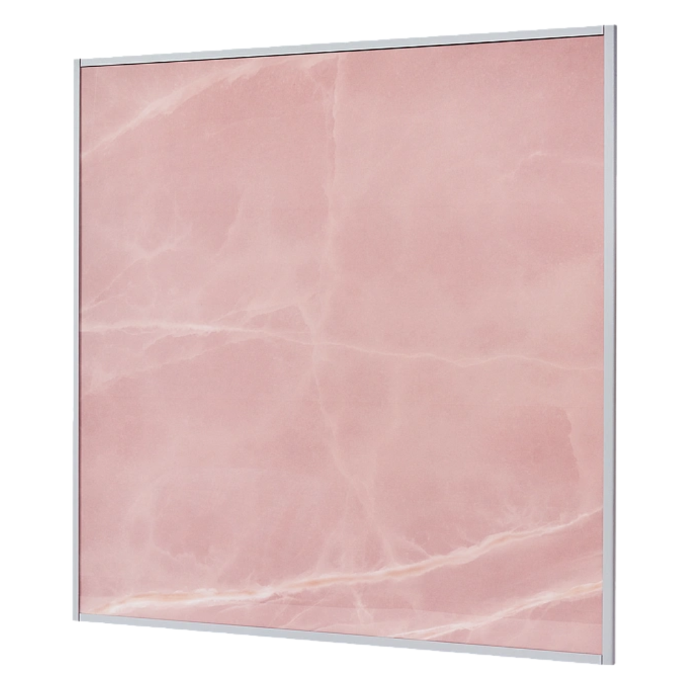 Отопительная панель ROSE STONE SCT 60х60 розовый гранит / серый корпус / Stout фото на multiBOX