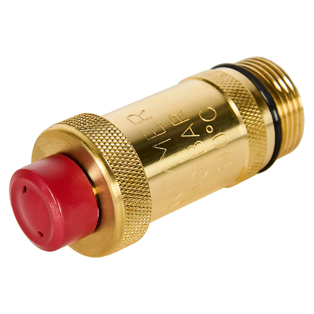 Воздухоотводчик автоматический FLEX 3/4" НР верт. выпуск, без покрытия / Rommer фото на multiBOX