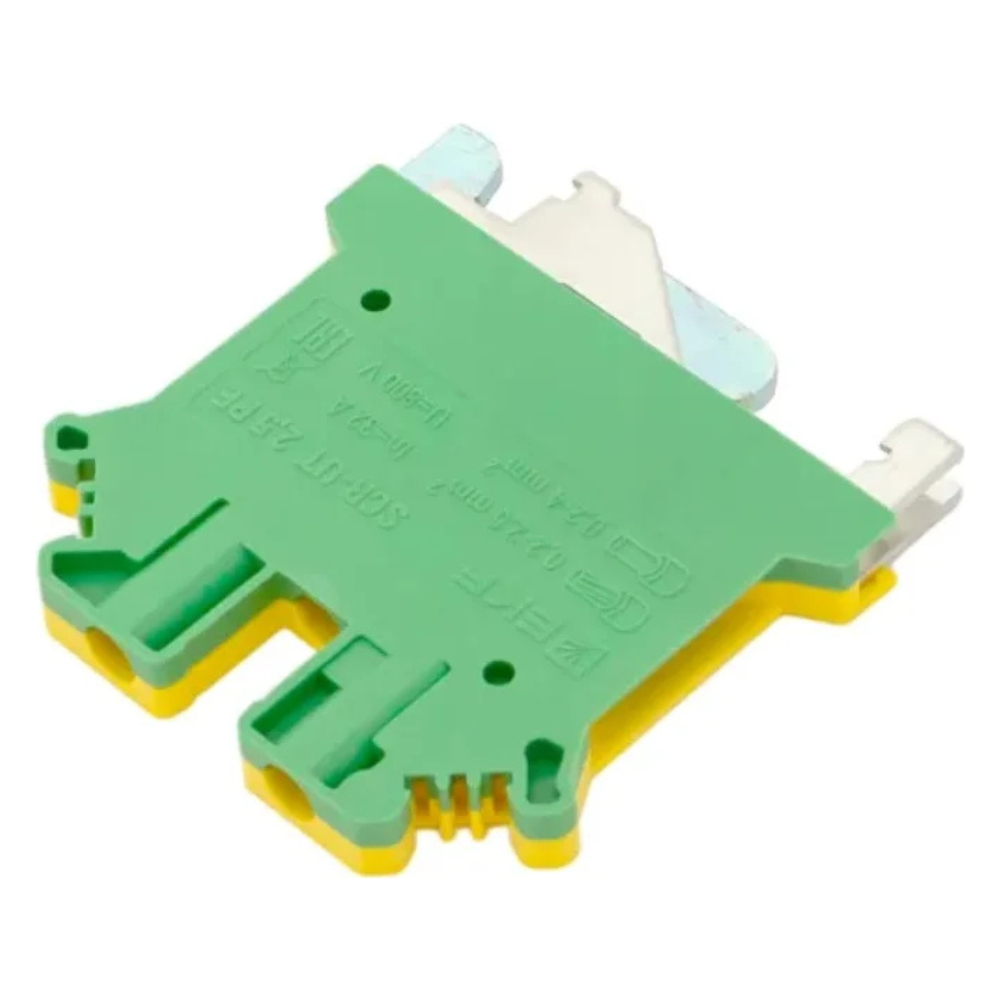 Клеммная колодка винтовая 2.5 UT земля / EKF фото на multiBOX