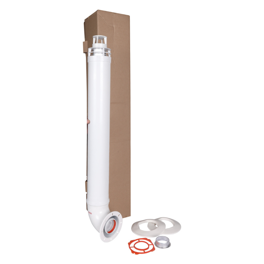 Комплект дымохода СТАНДАРТ D60/100 L900 мм для котлов Immergas / Rommer фото на multiBOX