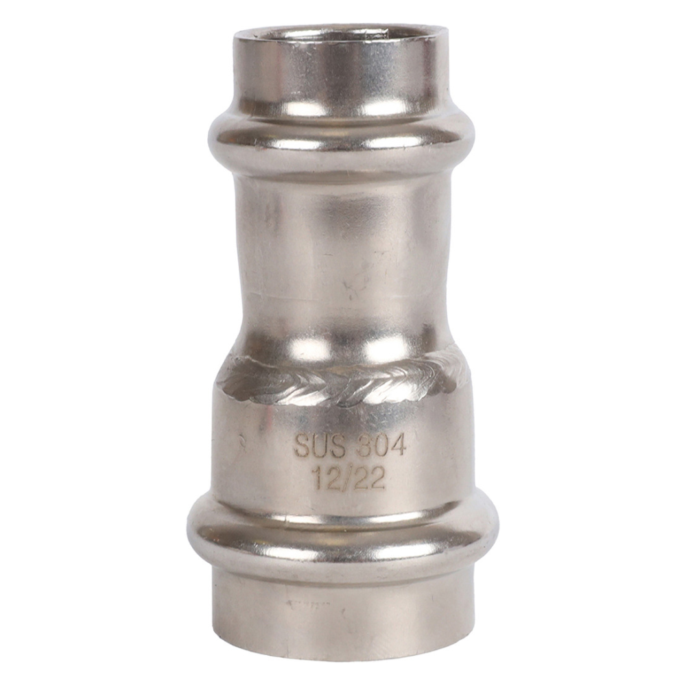 Муфта переходная ВПр 22х18 из нерж. стали прессовой / Rommer фото на multiBOX