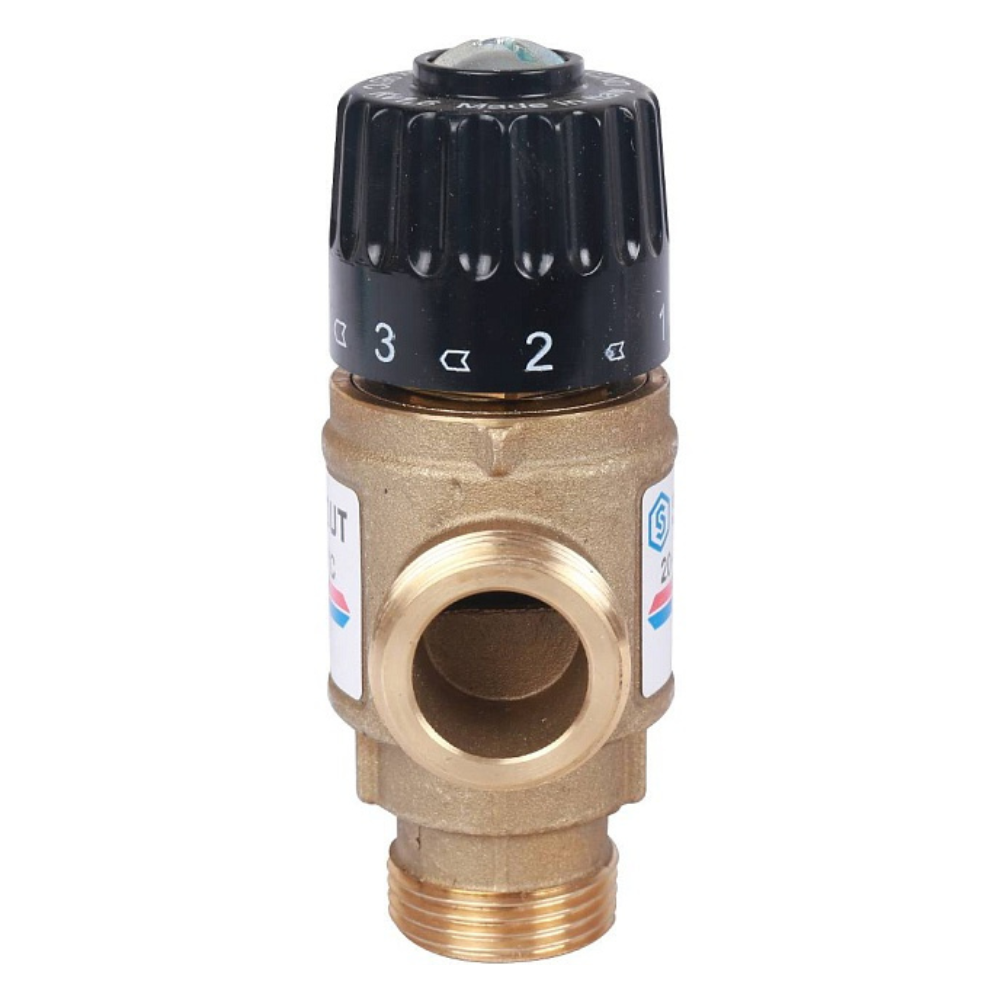 Термостатический смесительный клапан 3/4" НР, 20-43°С, KVs 1.6 / Stout фото на multiBOX