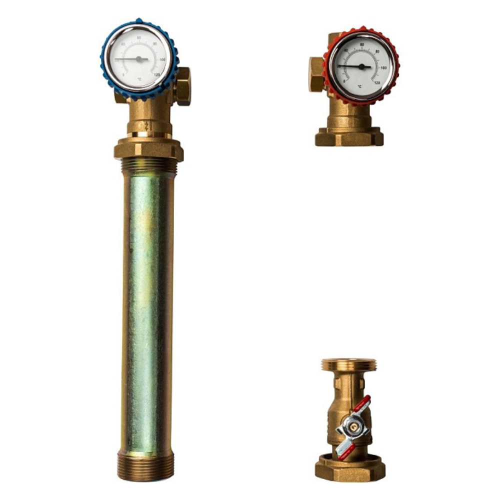 Насосная группа с прямым контуром 1" в теплоизоляции, без насоса / Stout фото на multiBOX