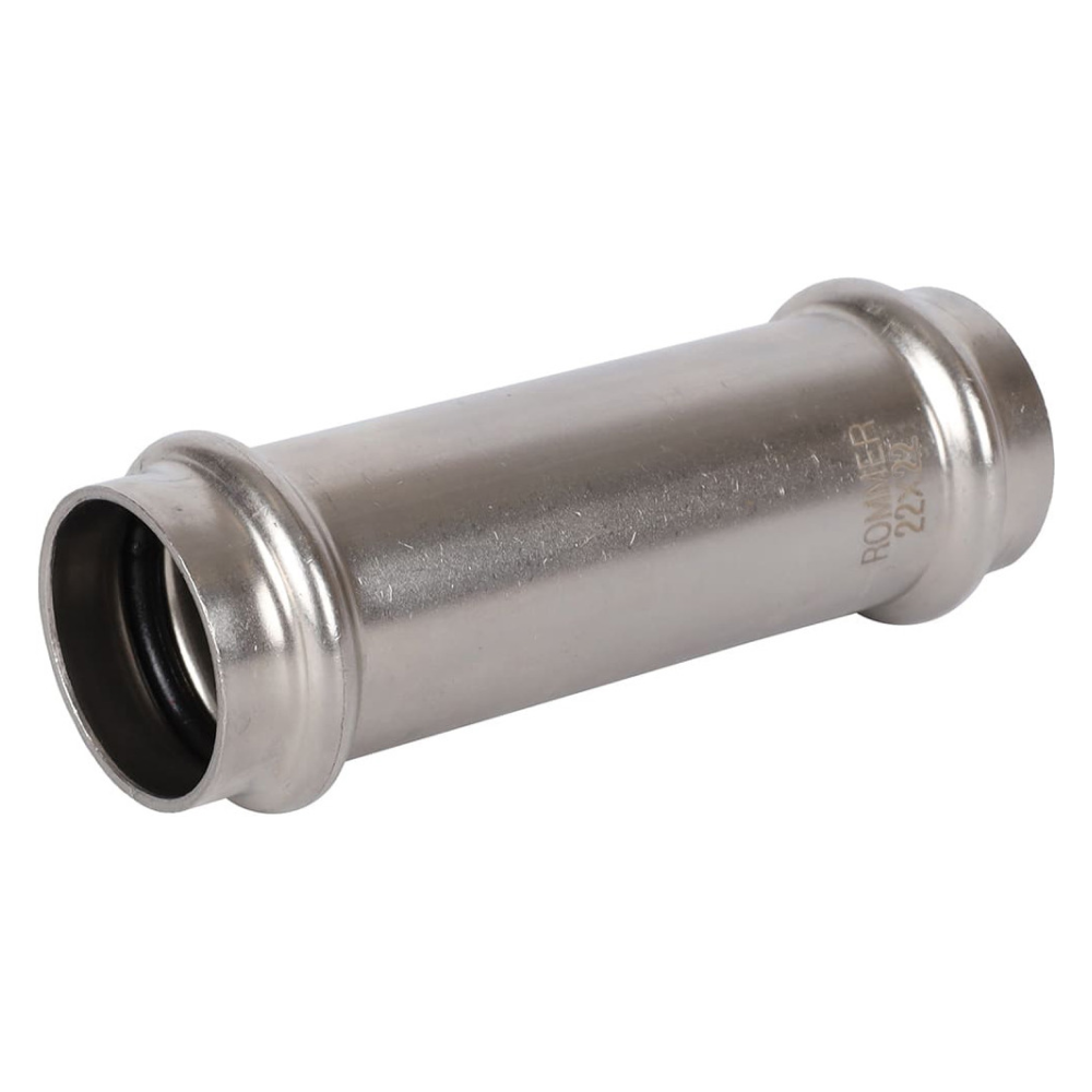 Муфта надвижная ВПр 22 из нерж. стали прессовой / Rommer фото на multiBOX