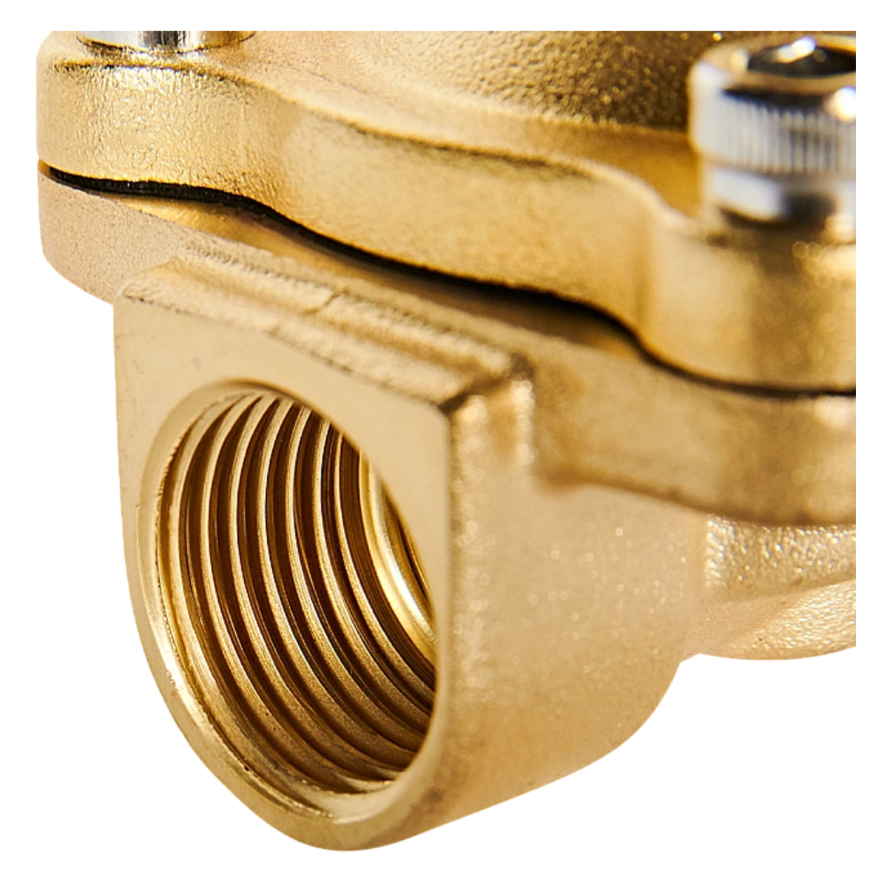 Электромагнитный клапан 1/2" НО, 220В, прямого действия / Stout фото на multiBOX