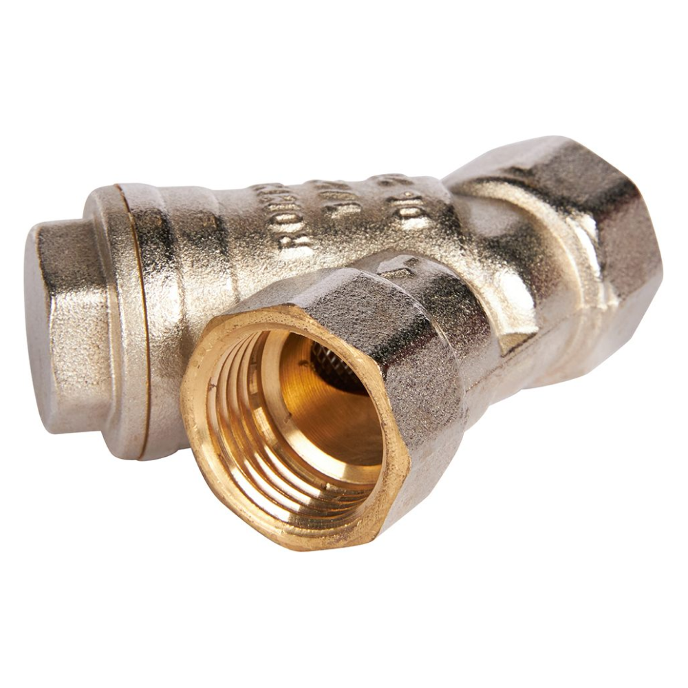 Фильтр грубой очистки 1/2" ВР-ВР косой, 500 мкр / Rommer фото на multiBOX