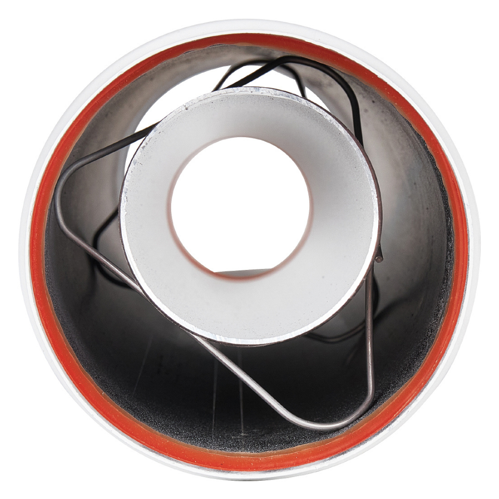 Удлинитель дымохода D60/100 L500 мм, раструбный / Rommer фото на multiBOX