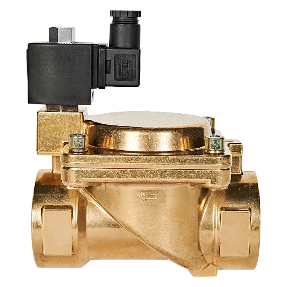 Электромагнитный клапан 2" НО, 220В, непрямого действия / Stout фото на multiBOX