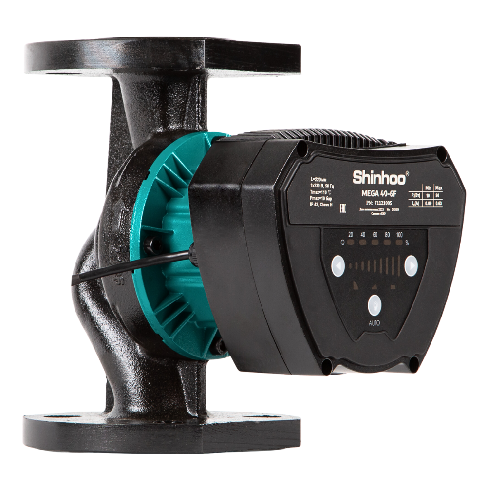 Циркуляционный насос MEGA 40-10F 1x230V / Shinhoo фото на multiBOX