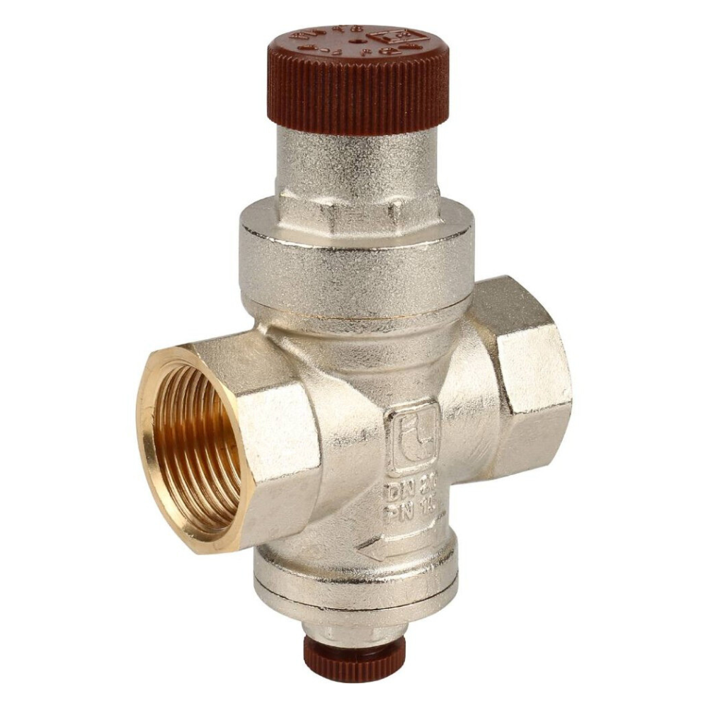 Редуктор давления MINIBRASS 361, 3/4" ВР-ВР с выходом под манометр 1/4" / Itap фото на multiBOX