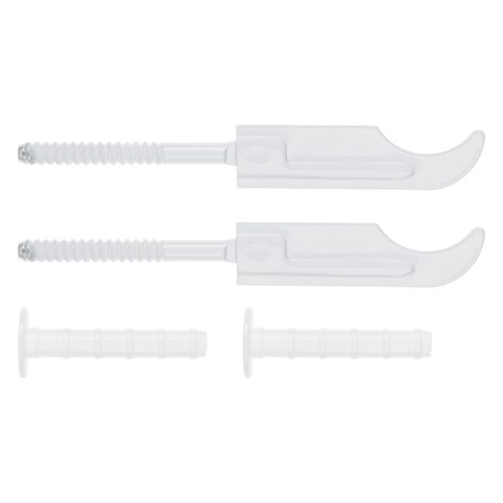 Кронштейн штыревой прямой (сабля) 9х180 мм с дюбелем для радиаторов (2 шт) / AV Engineering фото на multiBOX