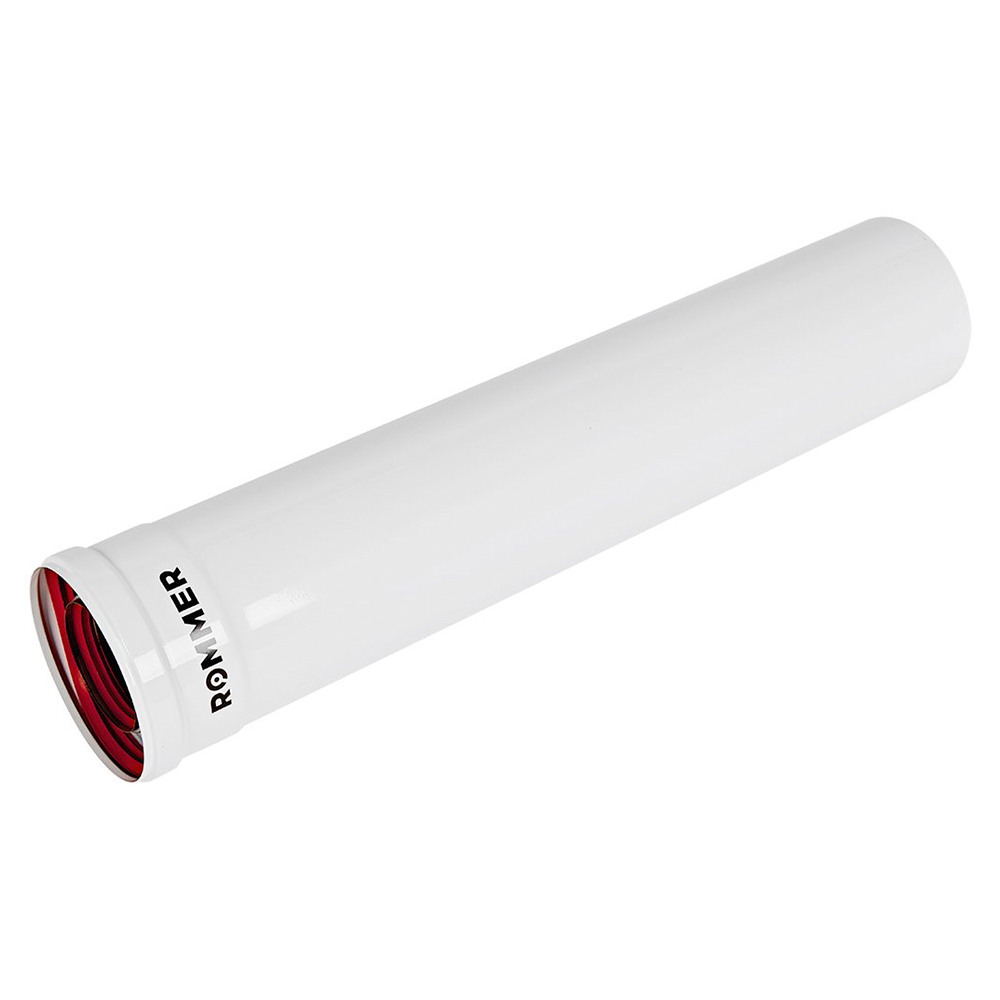 Удлинитель INOX LINE D60/100 п-м L500 мм, традиционный / Rommer фото на multiBOX