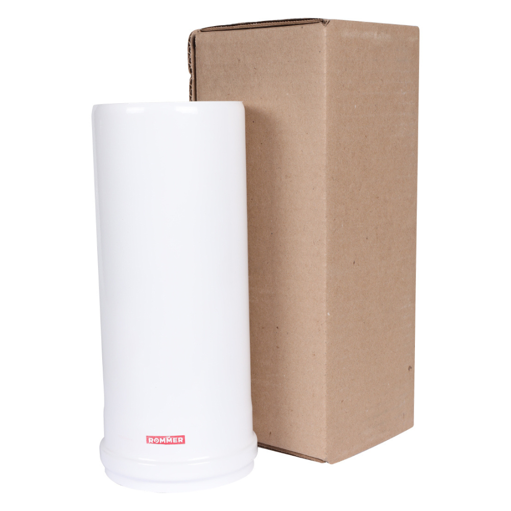 Удлинитель утеплённый D80/100 п-м L250 мм, традиционный / Rommer фото на multiBOX