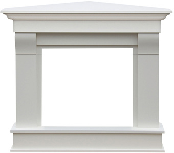 Портал для камина ALBION CORNER V23 (белый) / Smolcom фото на multiBOX