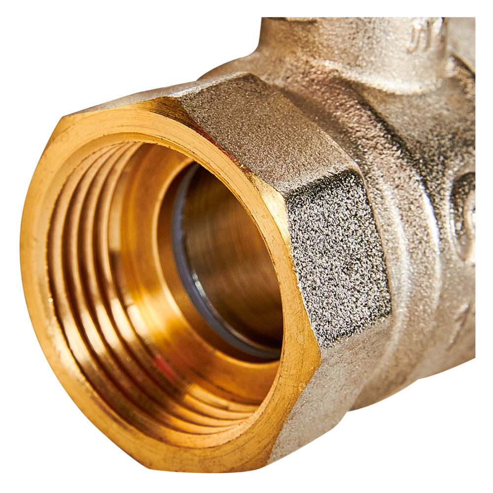 Кран шаровой 1" ВР/НР, ручка рычаг / Rommer фото на multiBOX