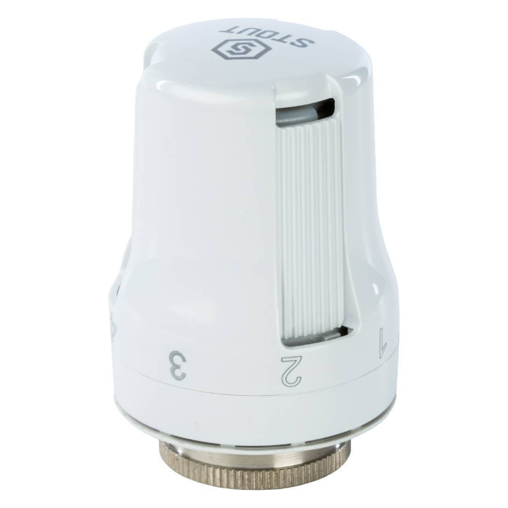 Термостатическая головка, жидкостная M30x1,5 / Stout фото на multiBOX