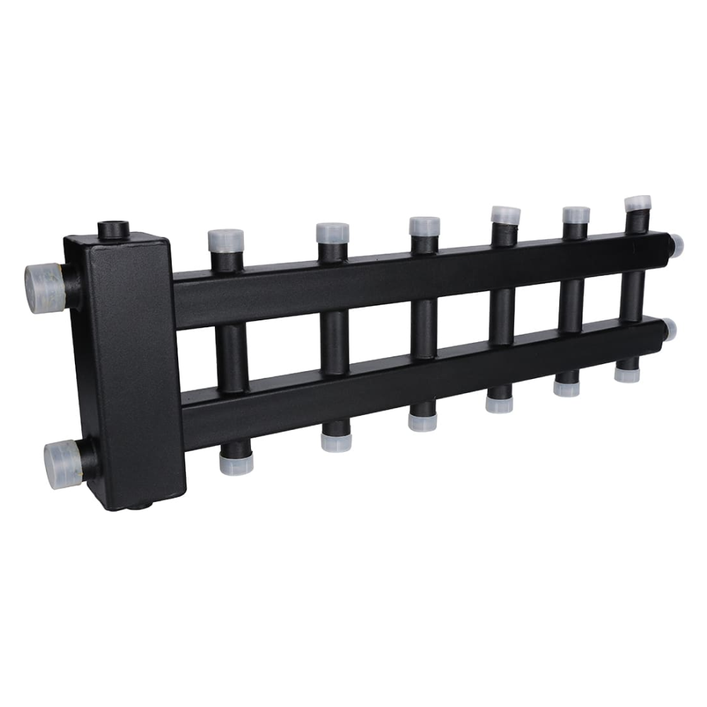 Коллектор с гидроразделителем на 3+3+1 контура до 60 кВт / Rommer фото на multiBOX