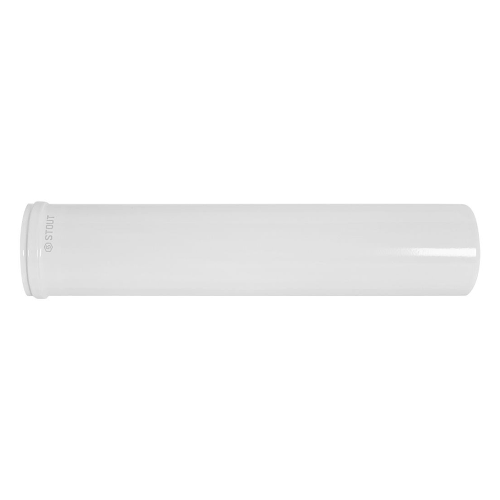 Удлинитель D60/100 п-м L500 мм, конденсационный / Stout фото на multiBOX