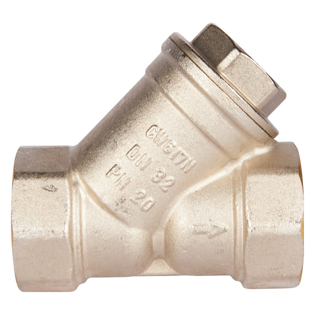 Фильтр грубой очистки 1 1/4" ВР-ВР косой, 500 мкр / Rommer фото на multiBOX