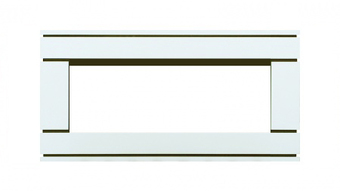 Портал для камина VALERIE V42 (бьянко белый) / Smolcom фото на multiBOX