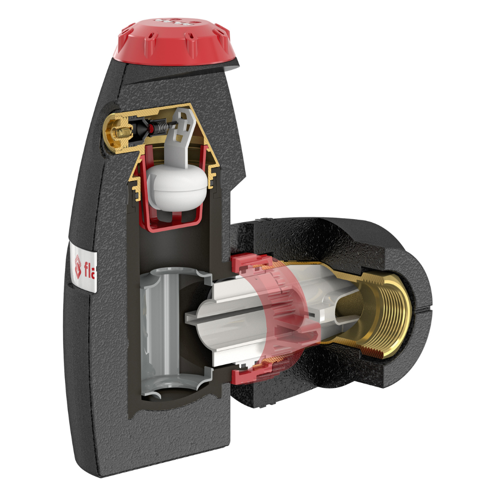 Сепаратор воздуха XSTREAM VENT DN25, 1" F / Flamco фото на multiBOX