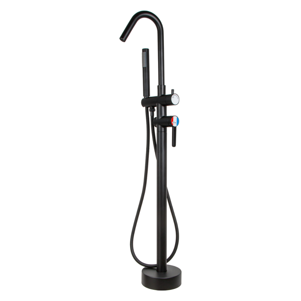 Смеситель для ванны (Lt) D35, серия LOTUS черный (A5-0630) / A-five фото на multiBOX