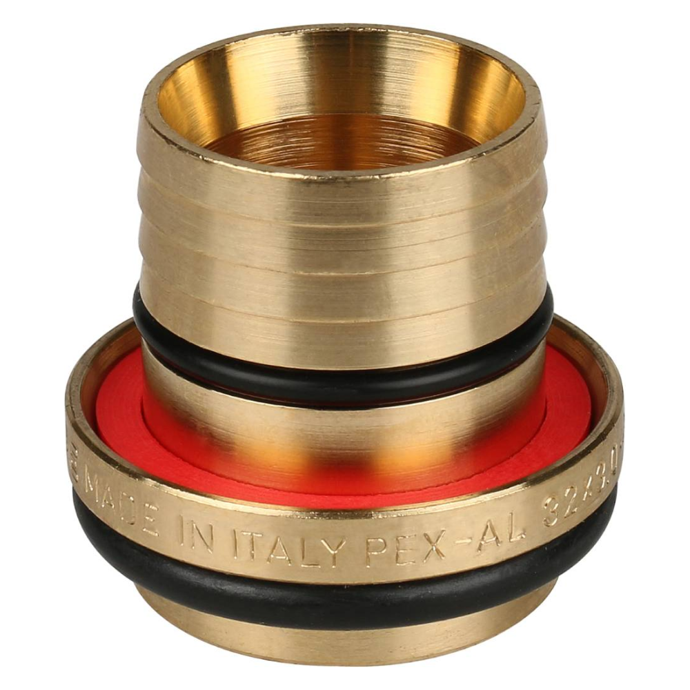 Муфта соединительная 32x32 для металлопластиковых труб винтовой / Stout фото на multiBOX