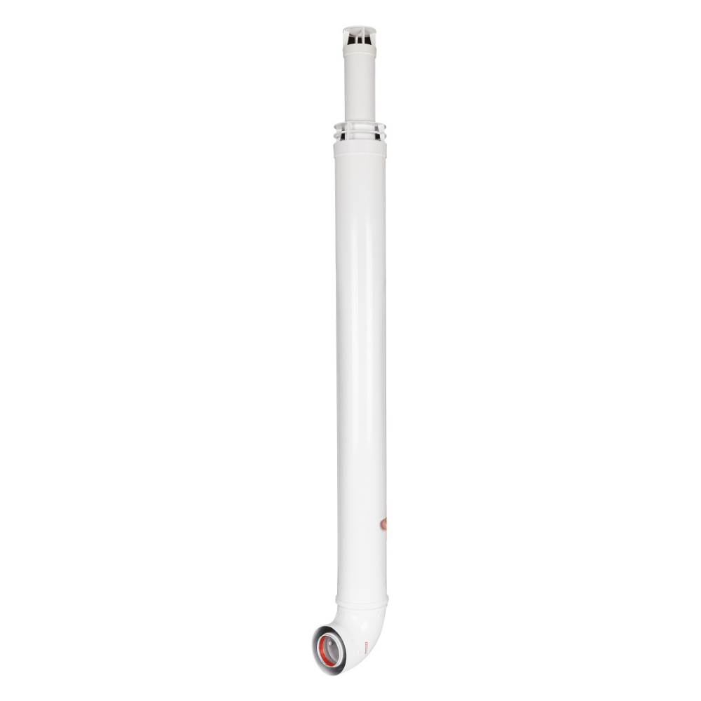 Комплект дымохода АНТИЛЁД D60/100 L1220 мм универсальный (кроме Immergas, Navien Deluxe D75/100), традиционный / Rommer фото на multiBOX
