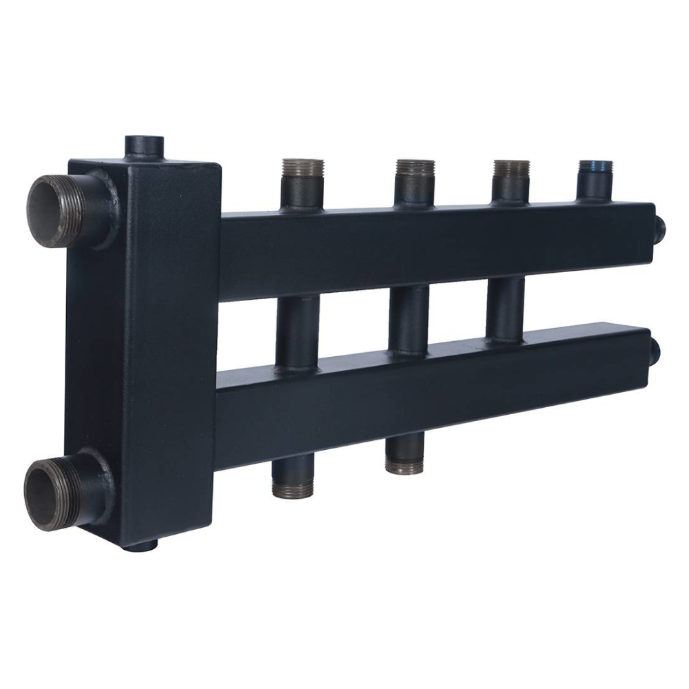 Коллектор  с гидроразделителем на 2+1+1 контура / Rommer фото на multiBOX