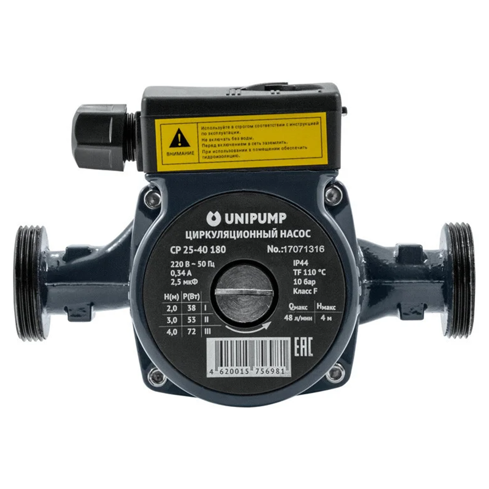 Циркуляционный насос CP 25-40 180 / Unipump фото на multiBOX