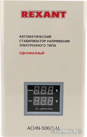 Стабилизатор напряжения АСНN-500/1-Ц / Rexant фото на multiBOX